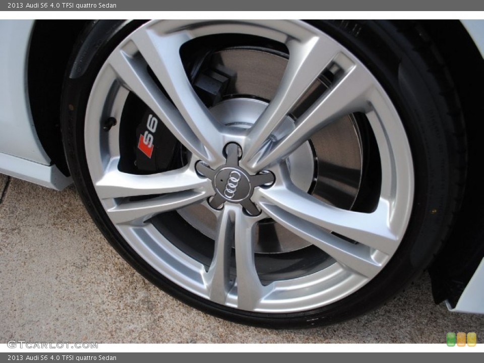 2013 Audi S6 4.0 TFSI quattro Sedan Wheel and Tire Photo #80738826