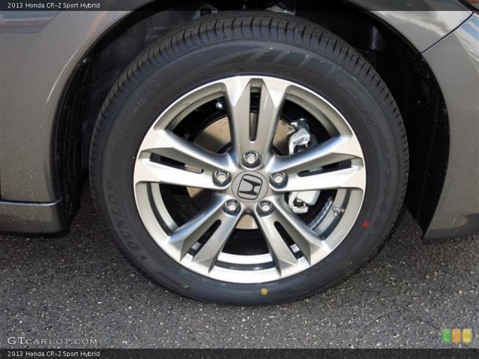 2013 Honda CR-Z Sport Hybrid Wheel and Tire Photo #80747481