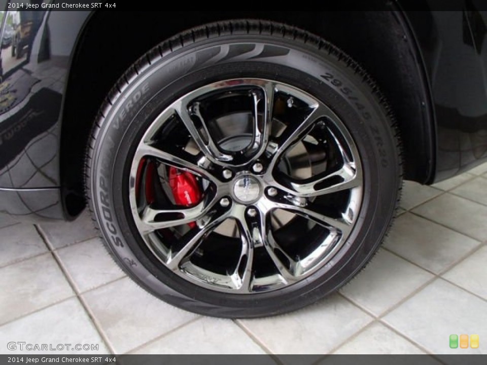 2014 Jeep Grand Cherokee SRT 4x4 Wheel and Tire Photo #80749889