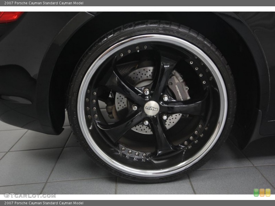 2007 Porsche Cayman Custom Wheel and Tire Photo #80750126