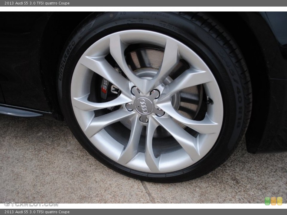 2013 Audi S5 3.0 TFSI quattro Coupe Wheel and Tire Photo #80752279