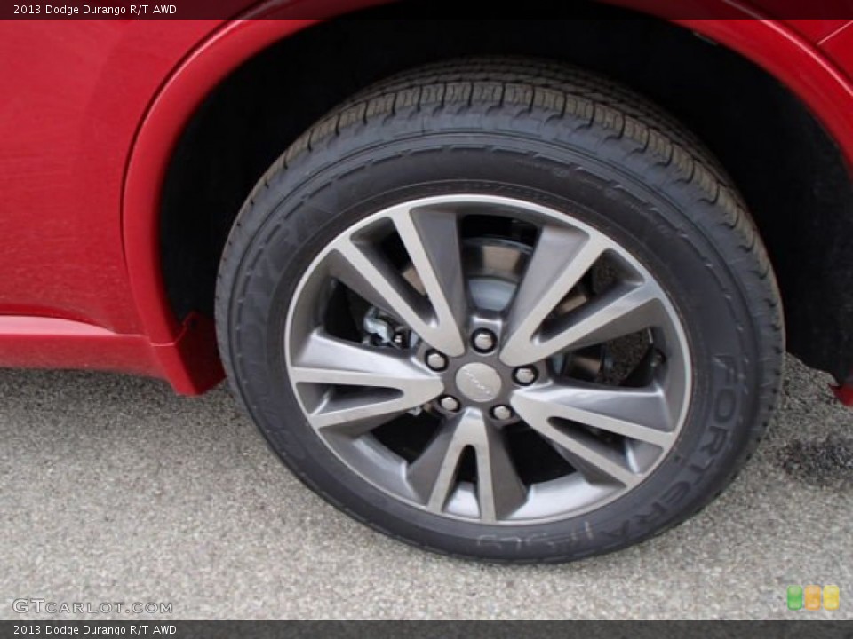 2013 Dodge Durango R/T AWD Wheel and Tire Photo #80760249