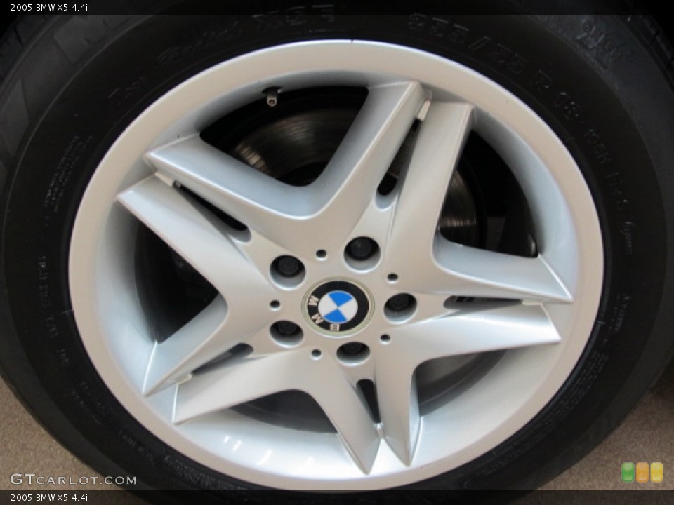 2005 BMW X5 4.4i Wheel and Tire Photo #80760828