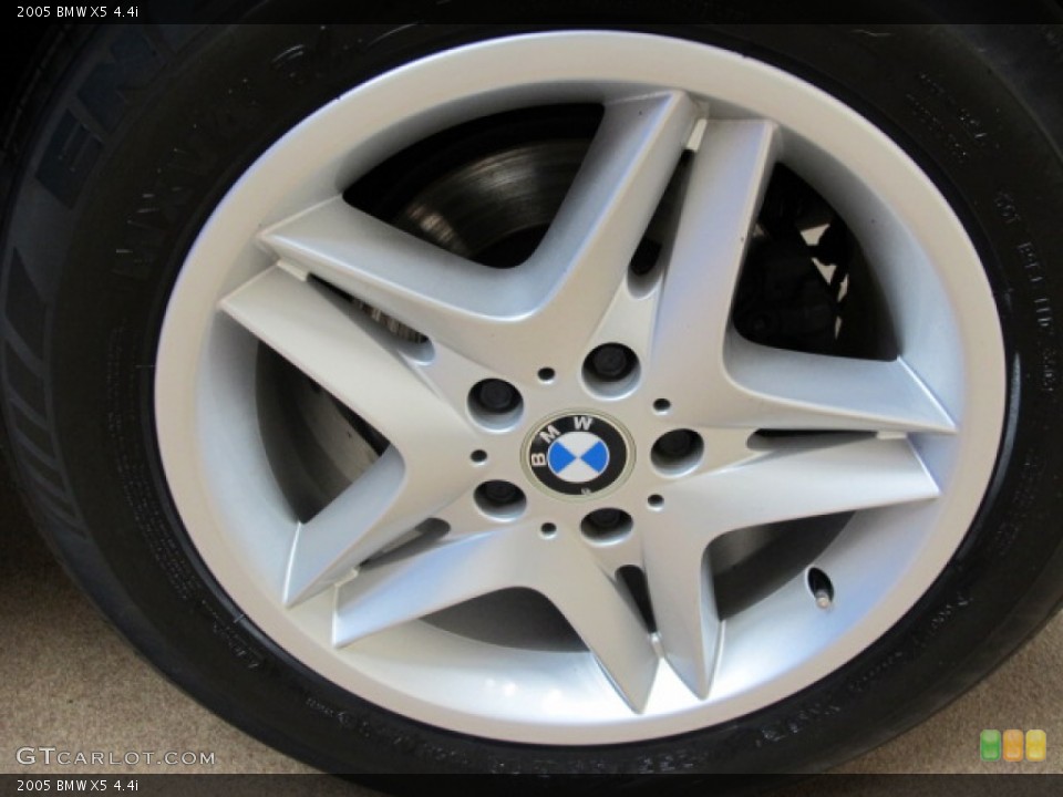 2005 BMW X5 4.4i Wheel and Tire Photo #80760913