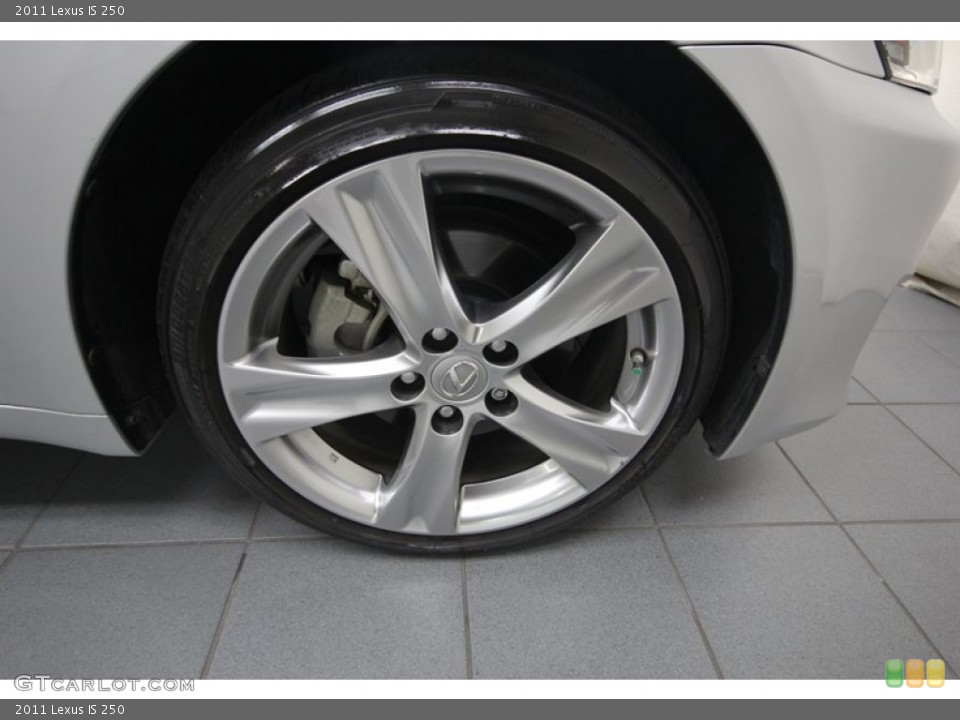 2011 Lexus IS Wheels and Tires