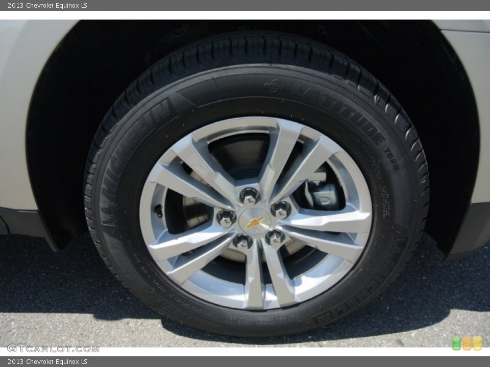 2013 Chevrolet Equinox LS Wheel and Tire Photo #80768023