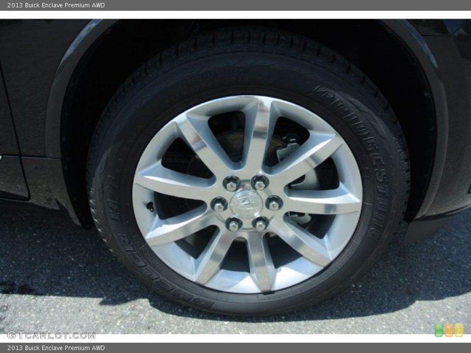 2013 Buick Enclave Premium AWD Wheel and Tire Photo #80769655