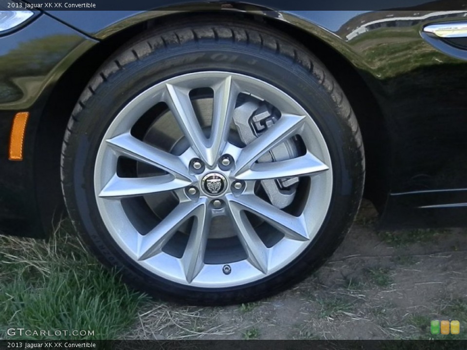 2013 Jaguar XK XK Convertible Wheel and Tire Photo #80770698