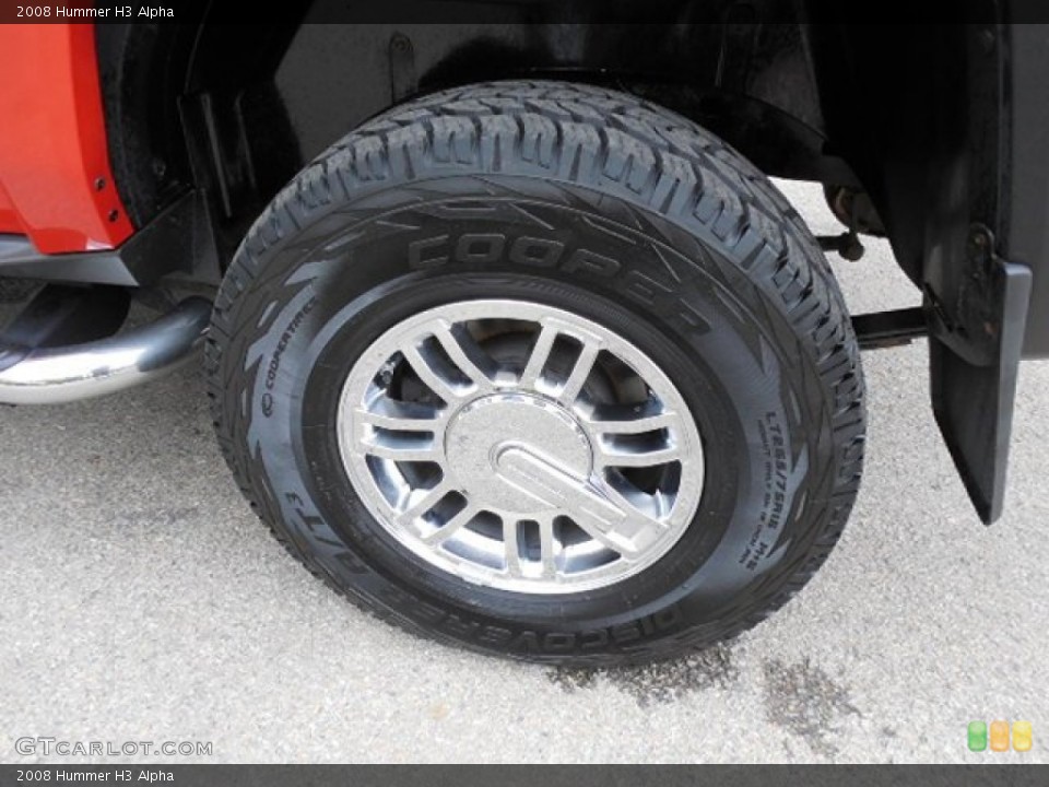 2008 Hummer H3 Alpha Wheel and Tire Photo #80773753