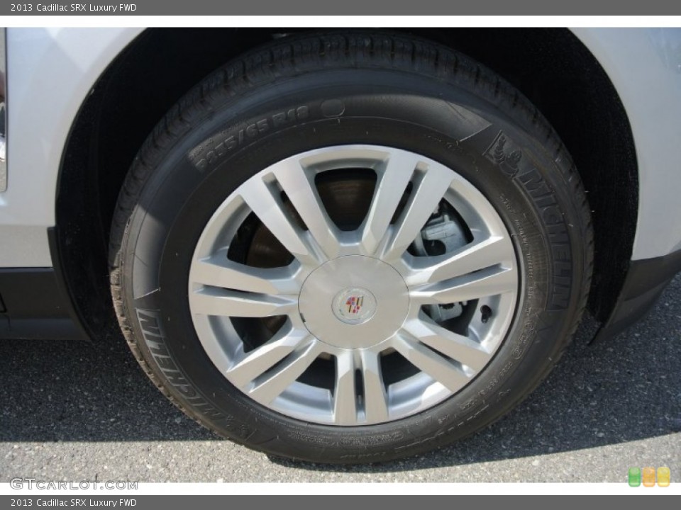 2013 Cadillac SRX Luxury FWD Wheel and Tire Photo #80774079