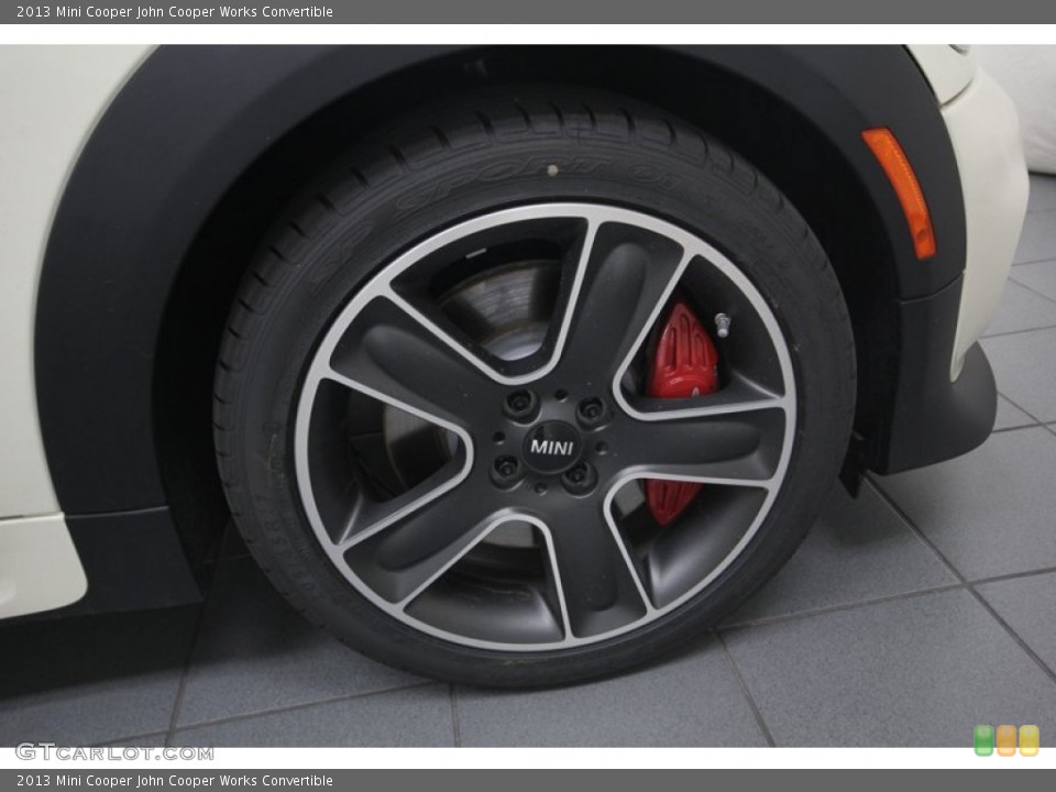 2013 Mini Cooper John Cooper Works Convertible Wheel and Tire Photo #80775213