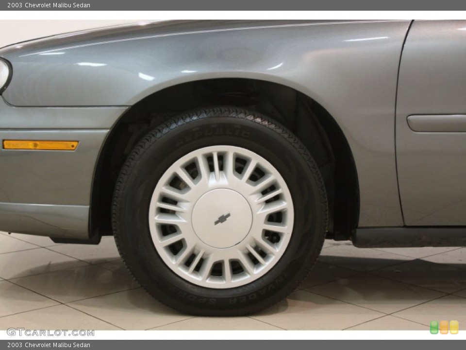 2003 Chevrolet Malibu Sedan Wheel and Tire Photo #80780925