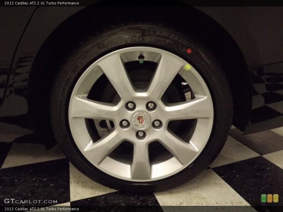 2013 Cadillac ATS 2.0L Turbo Performance Wheel and Tire Photo #80781945