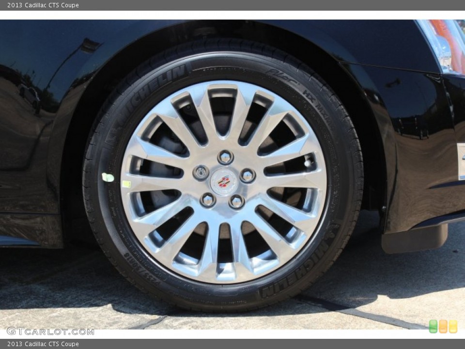2013 Cadillac CTS Coupe Wheel and Tire Photo #80784063