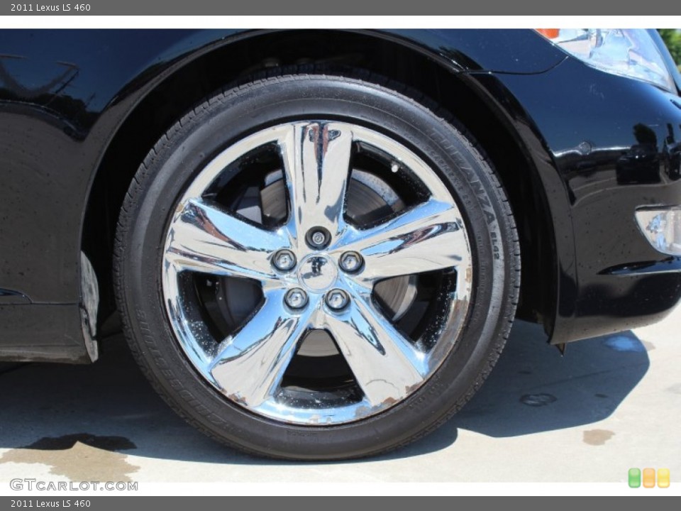 2011 Lexus LS 460 Wheel and Tire Photo #80784360