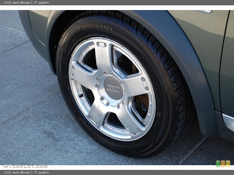 2002 Audi Allroad 2.7T quattro Wheel and Tire Photo #80792414