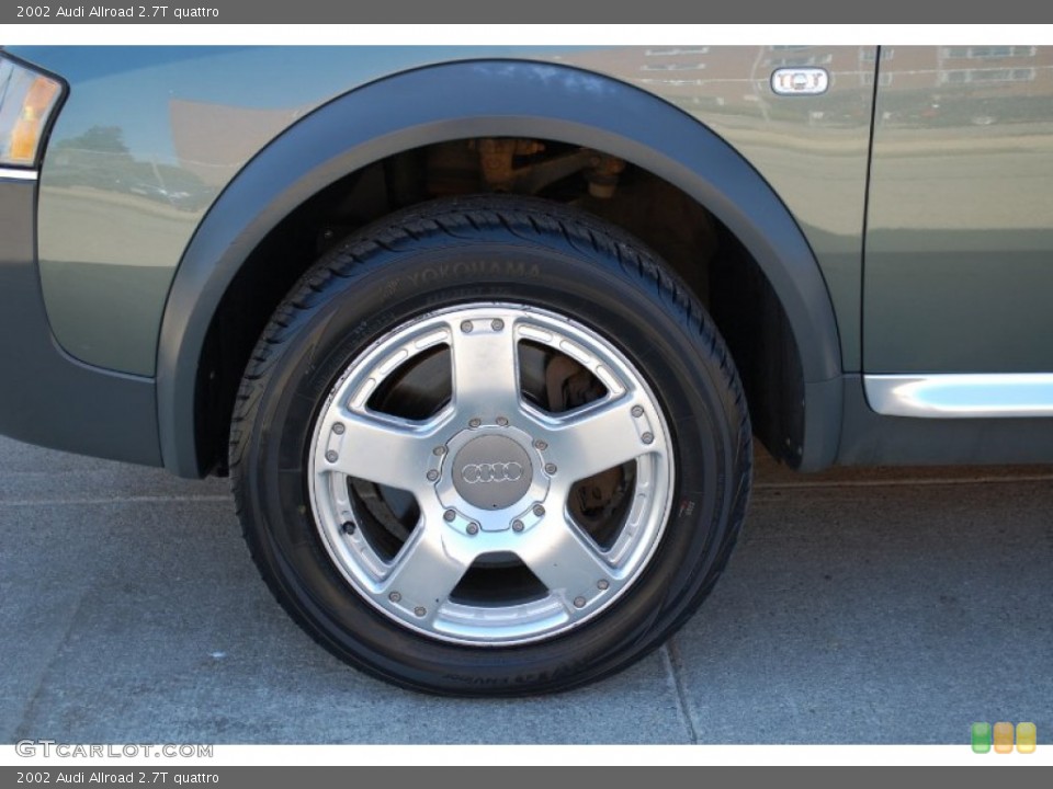 2002 Audi Allroad 2.7T quattro Wheel and Tire Photo #80792527