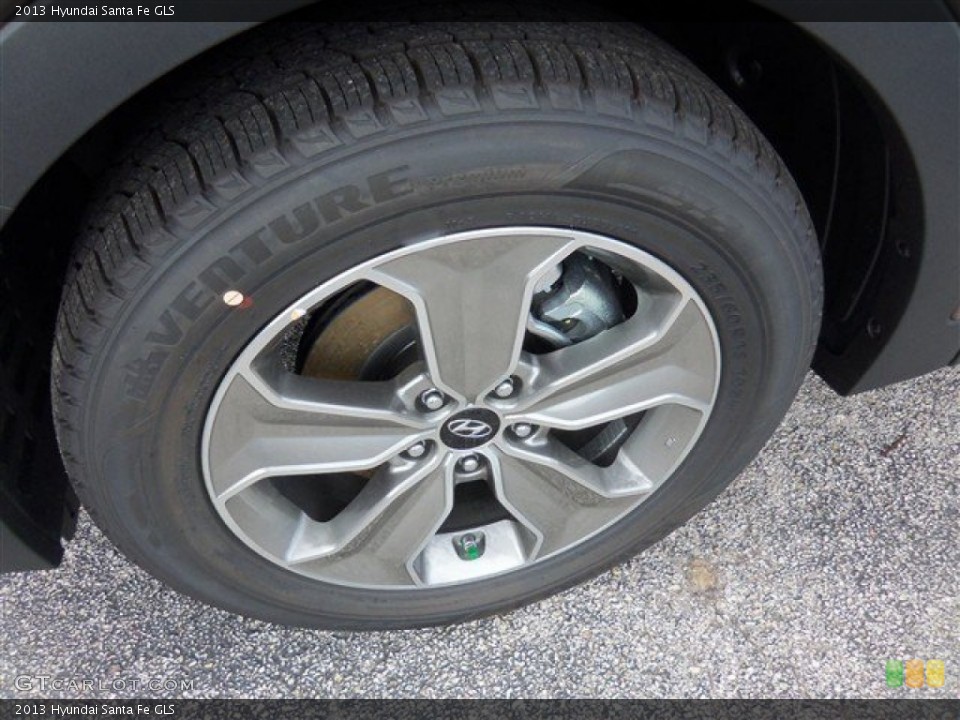 2013 Hyundai Santa Fe GLS Wheel and Tire Photo #80795284