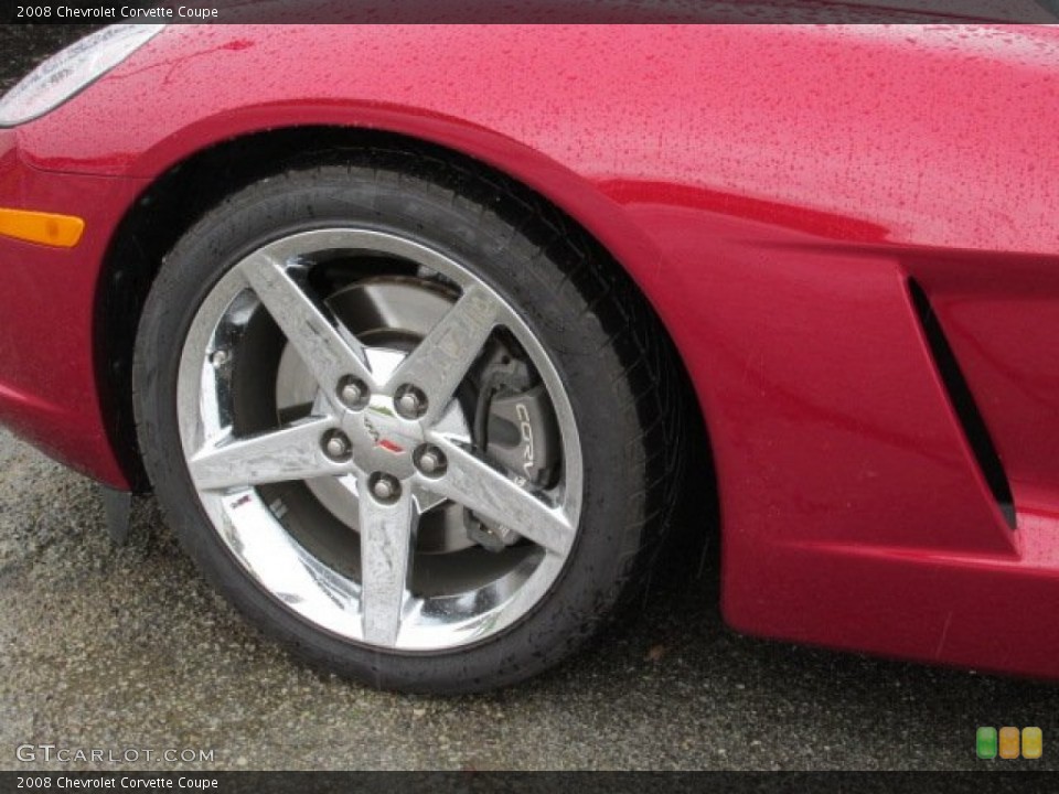 2008 Chevrolet Corvette Coupe Wheel and Tire Photo #80796005