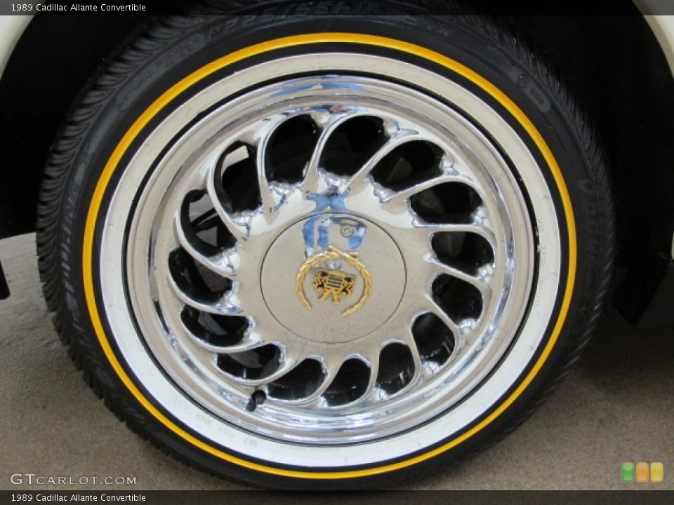 1989 Cadillac Allante Custom Wheel and Tire Photo #80800472