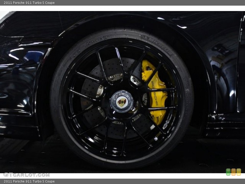 2011 Porsche 911 Turbo S Coupe Wheel and Tire Photo #80811828