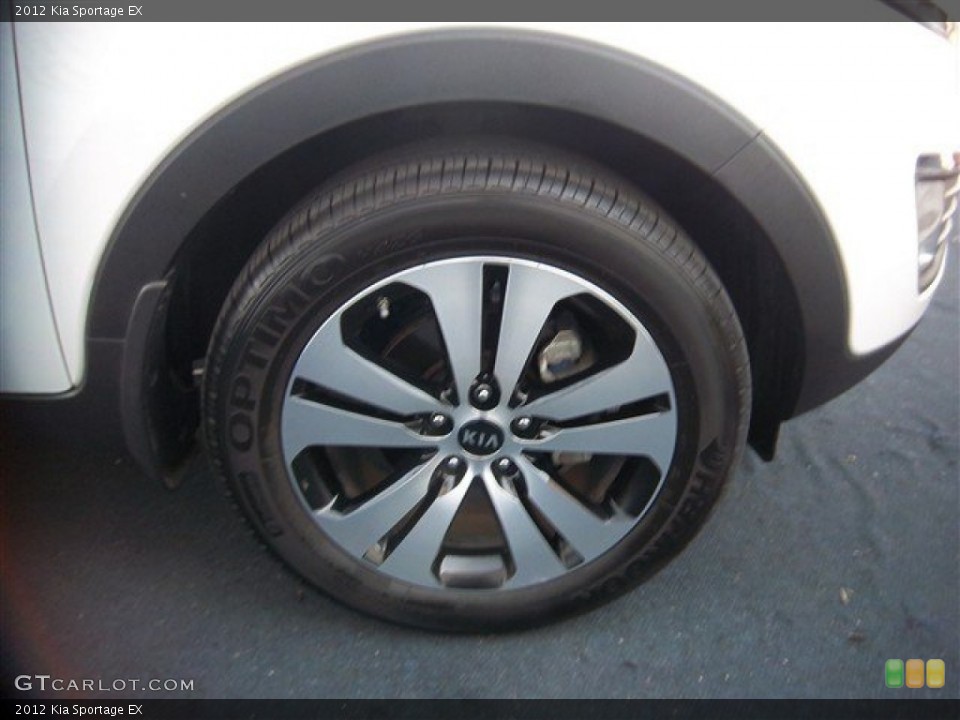 2012 Kia Sportage EX Wheel and Tire Photo #80813895