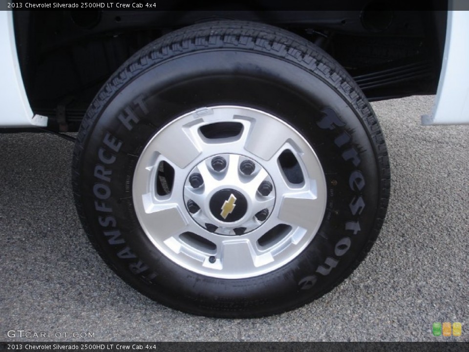 2013 Chevrolet Silverado 2500HD LT Crew Cab 4x4 Wheel and Tire Photo #80813952