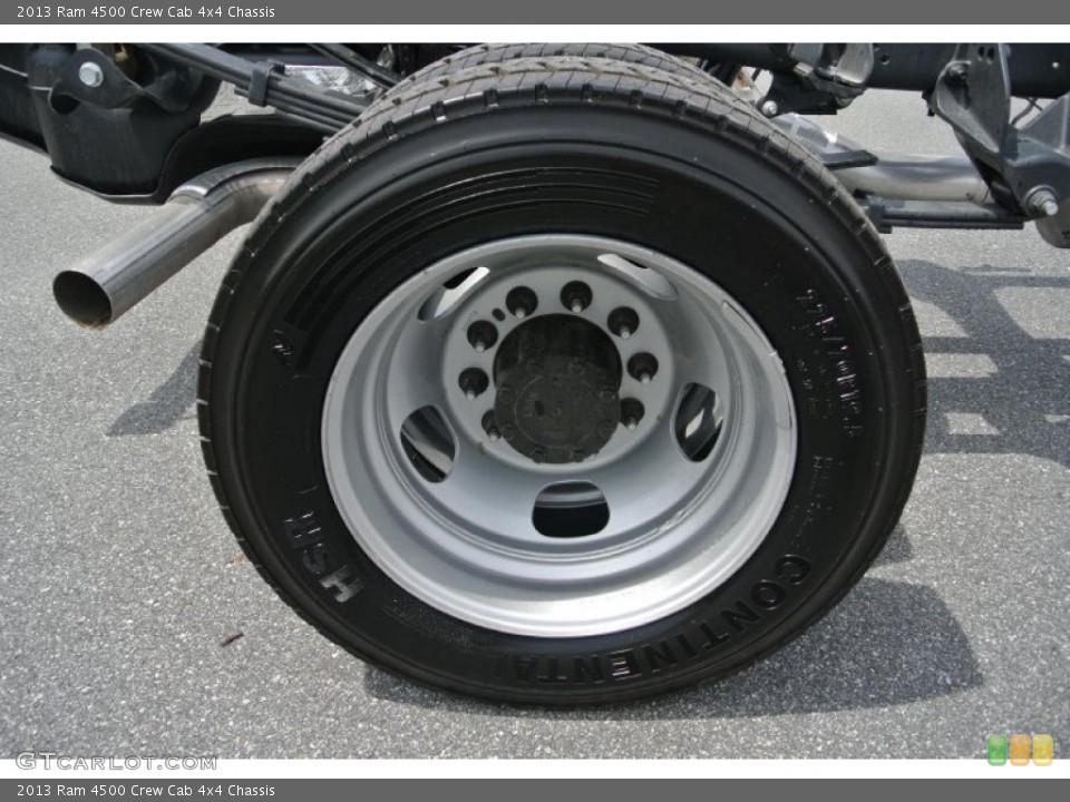 2013 Ram 4500 Crew Cab 4x4 Chassis Wheel and Tire Photo #80816347