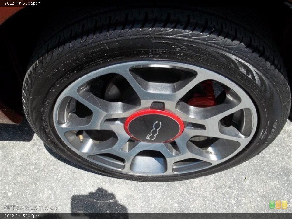 2012 Fiat 500 Sport Wheel and Tire Photo #80816847