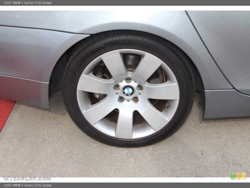 2007 BMW 5 Series 530i Sedan Wheel and Tire Photo #80817505