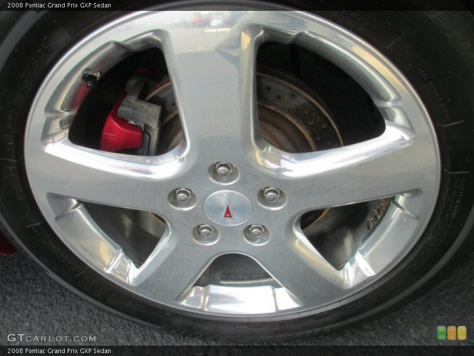 2008 Pontiac Grand Prix GXP Sedan Wheel and Tire Photo #80822641