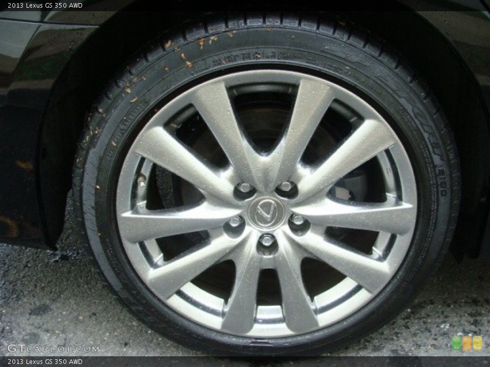 2013 Lexus GS 350 AWD Wheel and Tire Photo #80823789