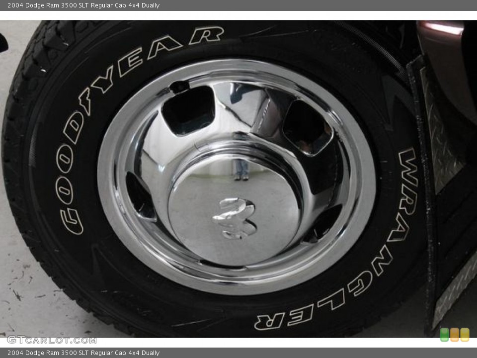 2004 Dodge Ram 3500 SLT Regular Cab 4x4 Dually Wheel and Tire Photo #80832826