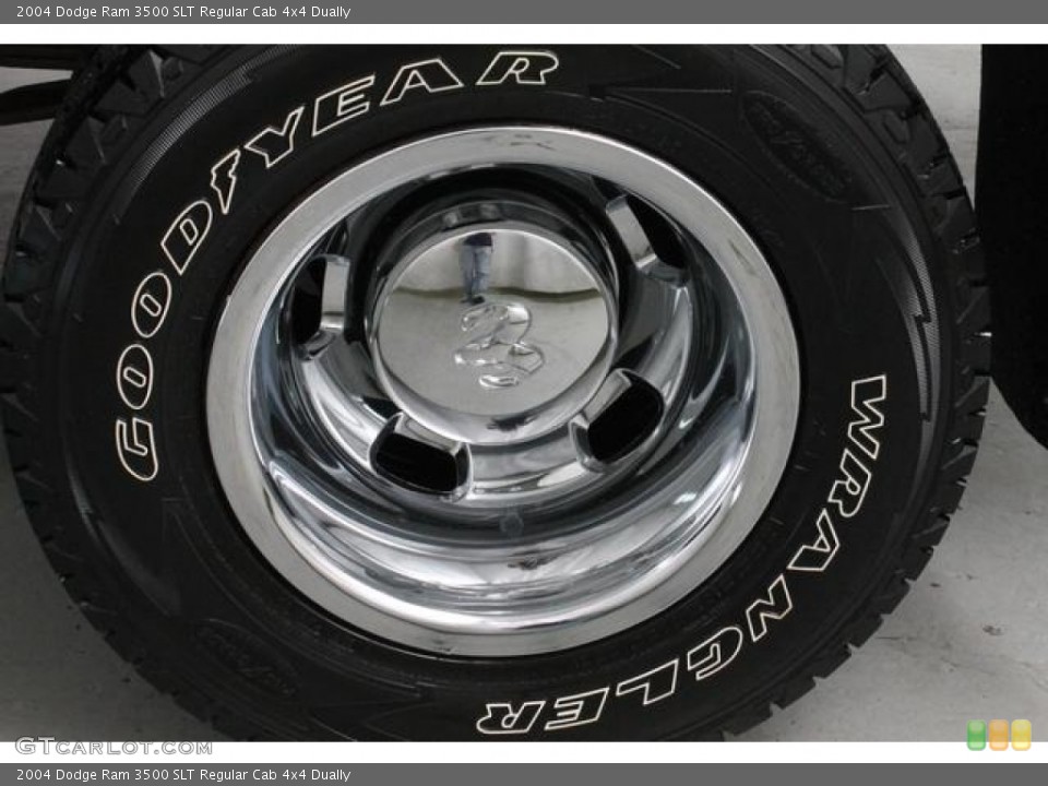 2004 Dodge Ram 3500 SLT Regular Cab 4x4 Dually Wheel and Tire Photo #80832841