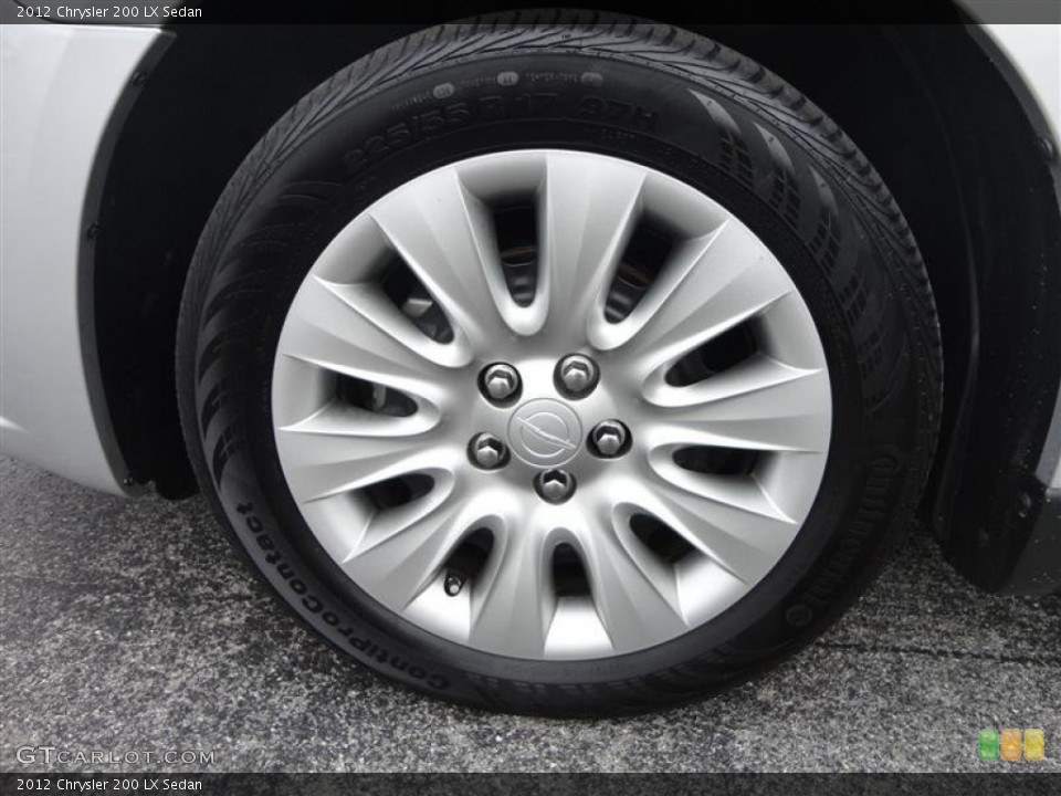 2012 Chrysler 200 LX Sedan Wheel and Tire Photo #80833383