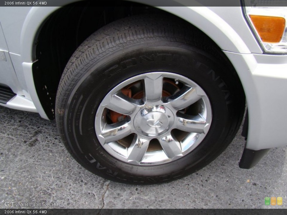 2006 Infiniti QX 56 4WD Wheel and Tire Photo #80835155