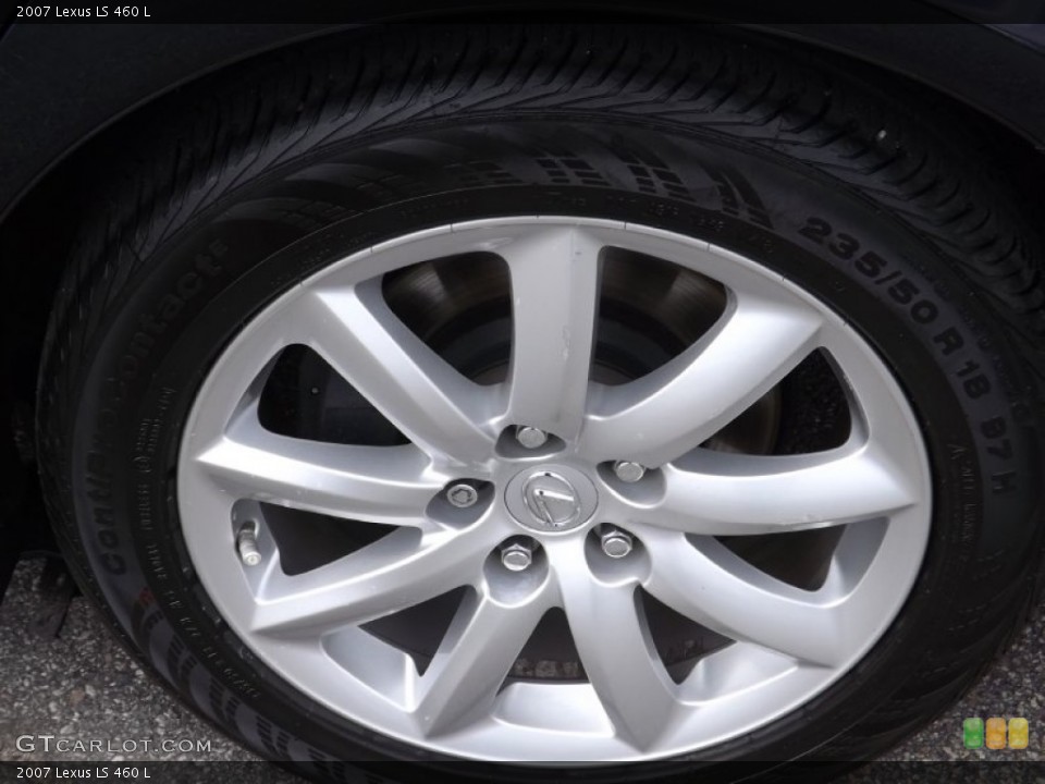 2007 Lexus LS 460 L Wheel and Tire Photo #80836138