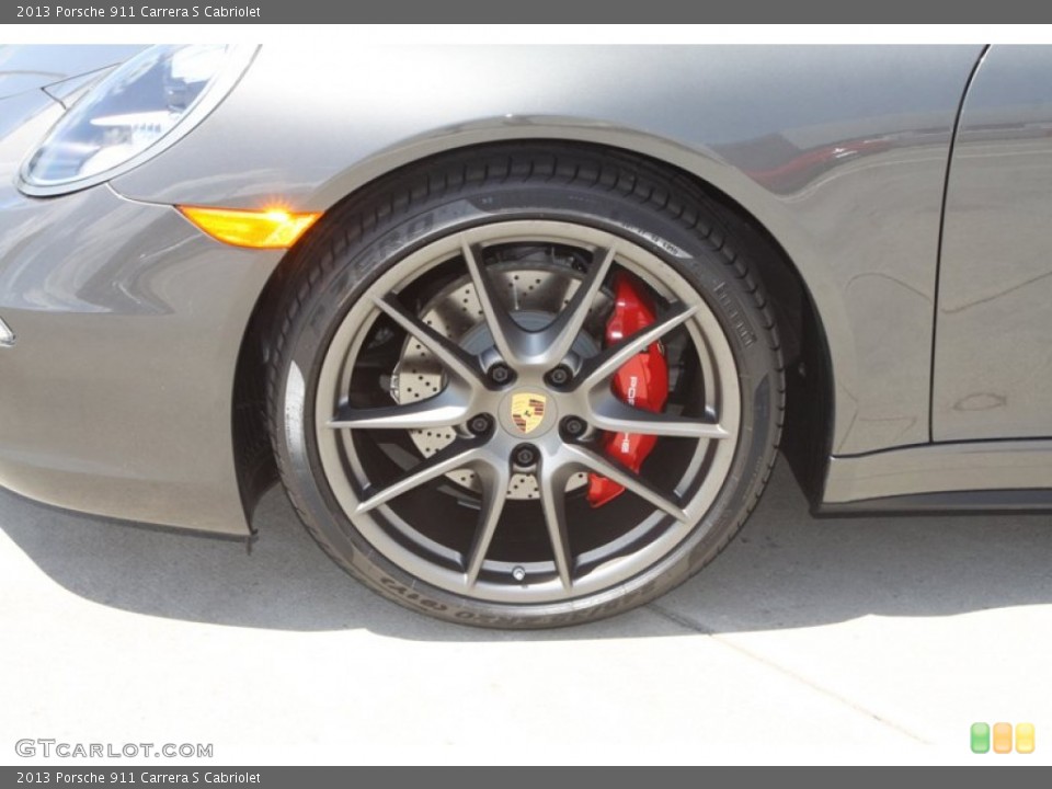 2013 Porsche 911 Carrera S Cabriolet Wheel and Tire Photo #80836831