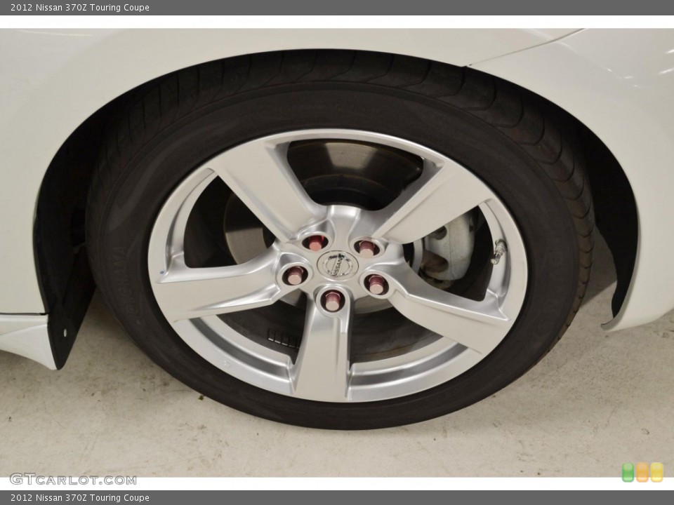 2012 Nissan 370Z Touring Coupe Wheel and Tire Photo #80837071