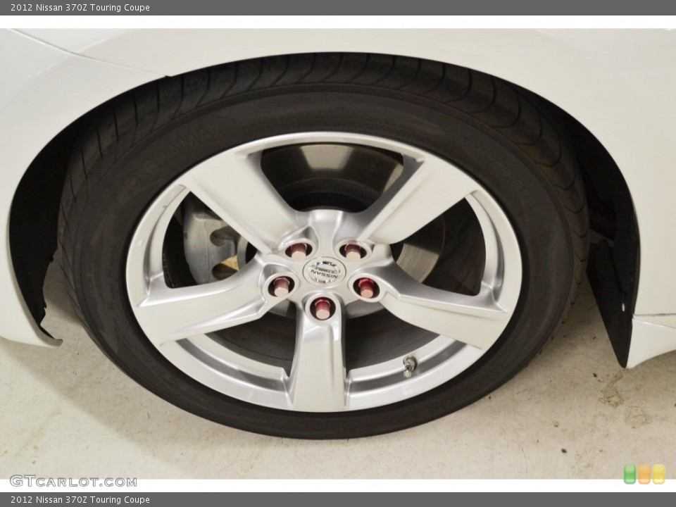 2012 Nissan 370Z Touring Coupe Wheel and Tire Photo #80837083