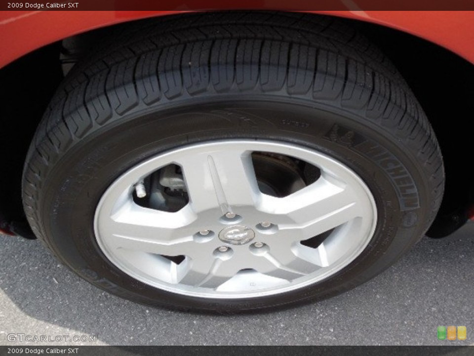2009 Dodge Caliber SXT Wheel and Tire Photo #80838873