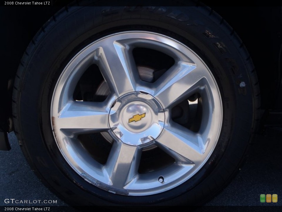 2008 Chevrolet Tahoe LTZ Wheel and Tire Photo #80840136