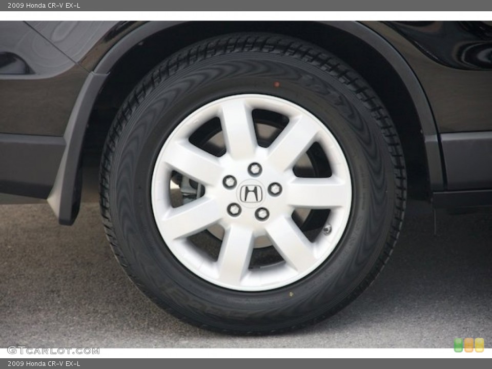 2009 Honda CR-V EX-L Wheel and Tire Photo #80840995
