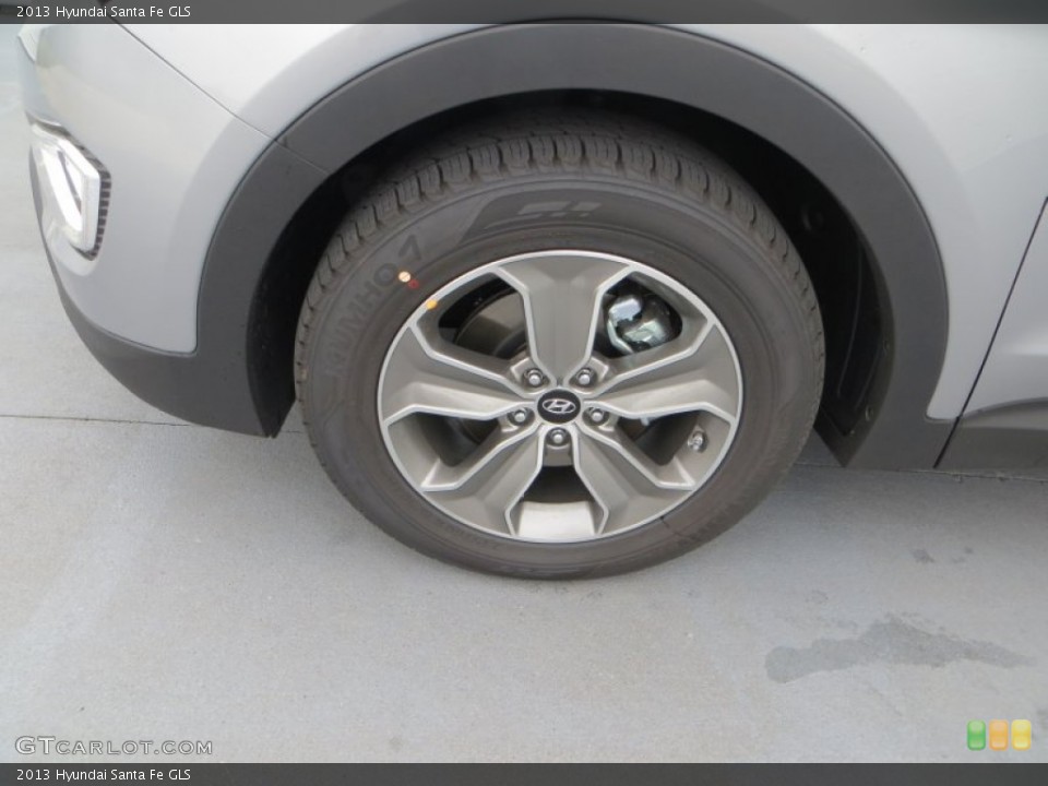 2013 Hyundai Santa Fe GLS Wheel and Tire Photo #80841547