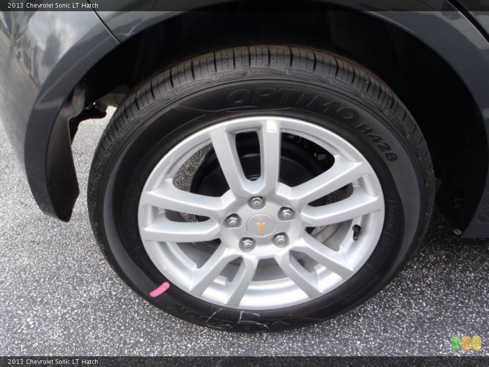 2013 Chevrolet Sonic LT Hatch Wheel and Tire Photo #80843113