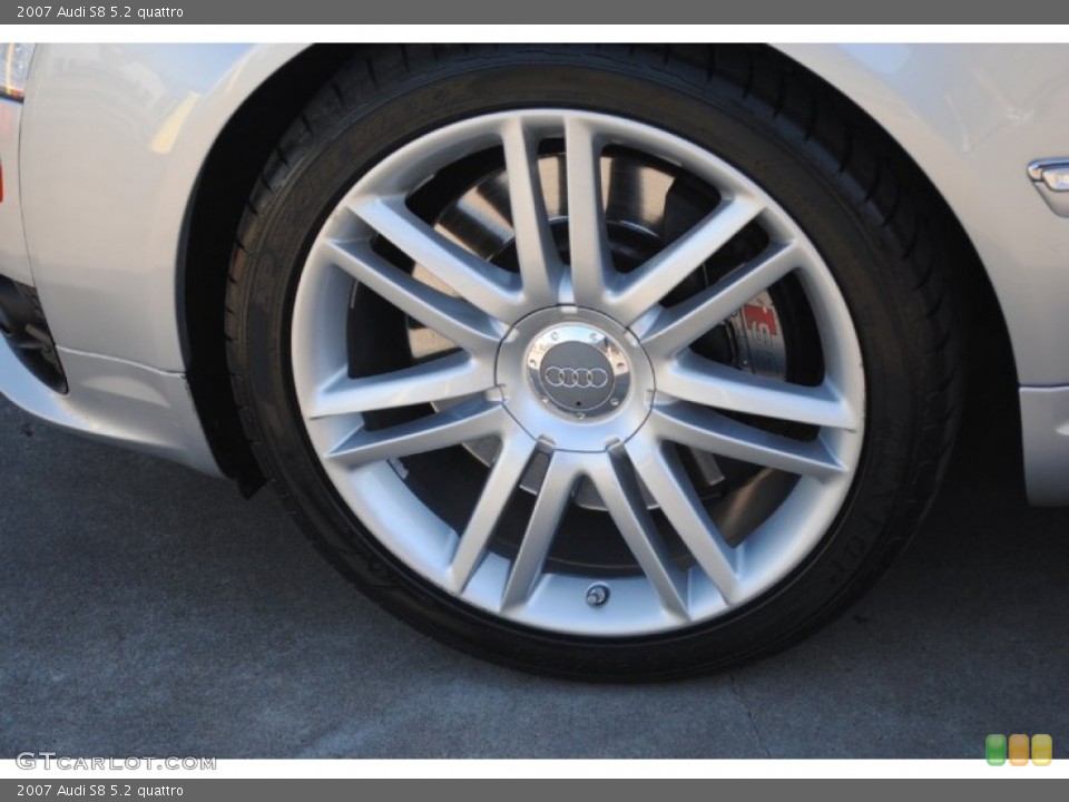2007 Audi S8 5.2 quattro Wheel and Tire Photo #80845117