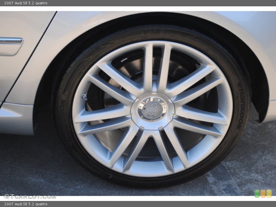 2007 Audi S8 5.2 quattro Wheel and Tire Photo #80845162