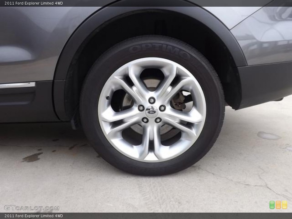 2011 Ford Explorer Limited 4WD Wheel and Tire Photo #80845420