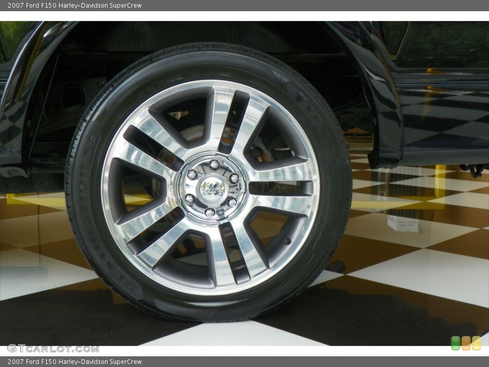 2007 Ford F150 Harley-Davidson SuperCrew Wheel and Tire Photo #80846275