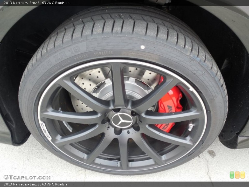 2013 Mercedes-Benz SL 63 AMG Roadster Wheel and Tire Photo #80847464